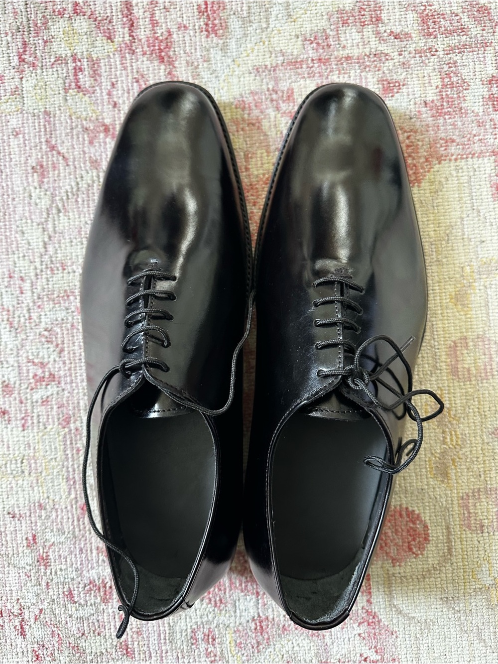 NEW Black Men’s Oxford Extra Wide Dress Shoes